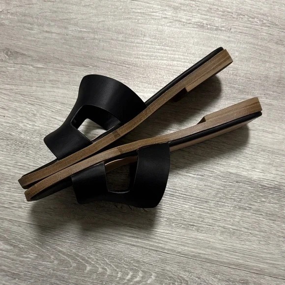 a new day Black Slide Sandals - Picture 4 of 4